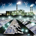 Transformación de paneles solares en reactores 'comedores' de CO2: Una solución sostenible